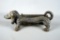 Vintage Cast Iron Dachshund Dog Boot Scraper