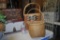 Lot of 4 Baskets & A Flower Pot