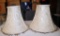 Pair of Medium Tan Colored Lamp Shades, Like New