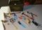 Reloader Supplies: Lot of Hand Tools & Metal Ammo Case