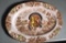 Vintage Ceramic Turkey Platter