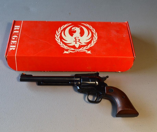 1973 Ruger New Model Single Six Revolver w/ Original Box & Papers, Excellent