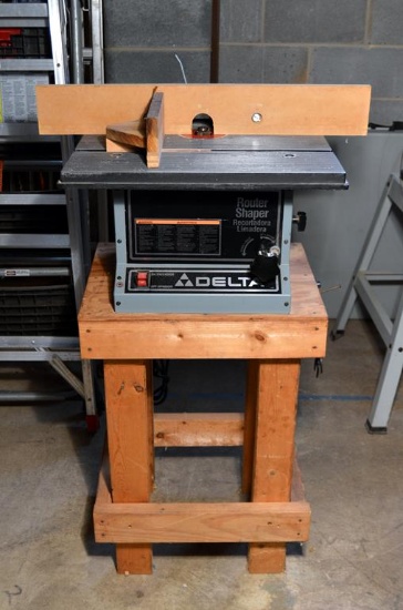 Delta Router Shaper (model #: 43-505) W/ Wooden Workstand