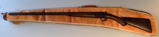 Antique Davenport “King Nitro” 12 Ga. Shotgun, Wallhanger, Includes Nice Bucheimer Leather Case