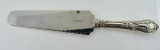 Vintage Crown Sterling Silver Handle Cake Knife