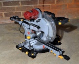 Chicago Electric Power Tools 12” Double-Bevel Sliding Compound Miter Saw with Laser Guide