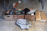 Lot of Miscellaneous Utility Items As Shown: Hinges Casters, Etc