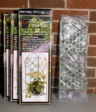 Lot of Three 2-Tier Corner Plant Stands NIB