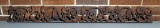 Pair of Old Cast Iron Grapevine Trellis Decor Rails