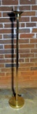 Brass Floor Lamp (No Shade)