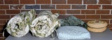 Lot of Outdoor Cushions As Shown