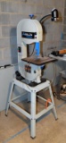 Delta Shopmaster 10” Band Saw with Stand and Extra Bands (model #: BS150LS), Lamp