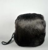 Mink Fur hand Muff, Matches Lot 255