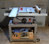 Ryobi 10” Precision Table Saw Bench Top Cutting System with Manual (model #:BT3000), Blades, Parts