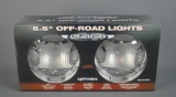 NIB 5.5” Off-Road Lights by Optroncis, Platinum Burners Series