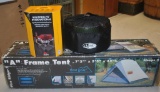 Lot of Camping Items: A-Frame Tent, Backpacking Stove & GSI Food Containers