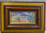 Helen Viviano, Small Acrylic on Canvas, Landscape