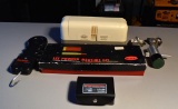 Reloader Supplies: Lee Powder Measure Kit, Ohaus Scale, Rice Lake Weights