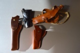 Lot of Holsters As Shown
