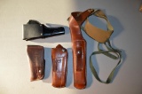 Lot of Holsters As Shown