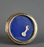 Round Sterling Silver Small Frame
