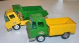 Lot of Vintage Bandai Hercules Toy Dump Trucks