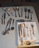 Lot of Miscellaneous Silver Plate Flatware