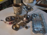 Lot of Silver Plate / Pewter Items