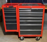 Red Husky Rolling Tool Box