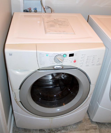 Whirlpool Duet HT Front Load Washer, White