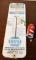 Vintage Martin Senour NAPA Anderson Auto Parts Advertising Sign Themometer, 27” H