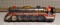 Vintage Battery Operated Silver Mountain Flash Metal Toy Train Engine by Modern Toys, TM Japan