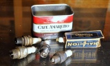 Lot of Old Spark Plugs As Shown