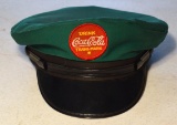 Green “Drink Coca-Cola” Delivery Man's Cap 100th Anniv. Celebration Issue, Size L