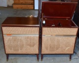 Vintage Mid-Century Modern Sylvania Stereo Remote Sound System Model 4397 M Record Player Radio