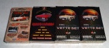 Lot of 4 Boxes of Collector's Card Set,Chevy Corvette Pontiac GTO