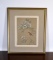 Signed Asian Painting on Silk, Bird in Flowering Tree, Framed
