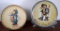 Lot of 2 Hummel Plates: Mother's Day 1972 & 13th Annual Plate, 1983