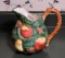 Ceramic Fruit & Pine Cone Pitcher