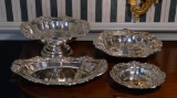 Lot of Towle Silver Plate Dishes