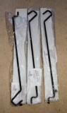 Lot of Three Deck Rail Pot Hangers, New In Packages