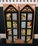 Lot of Two Multi Picture Frames for Wall, New In Packages