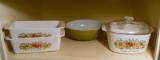 Lot of Vintage Corning Ware / Pyrex Dishes