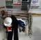 Miscellaneous Lot: Flood Lights, Animal Trap, Chains, Ventilator Etc