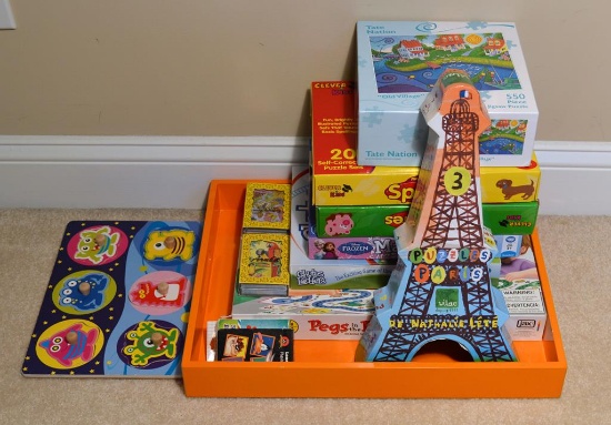 Lot of Kids Puzzles & Games