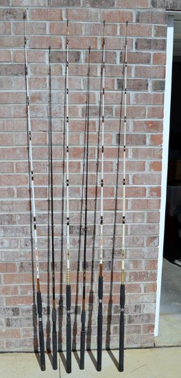 Lot of Catfish And Striper Rods: Ugly Sticks & Catfish Master