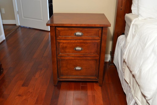 Bayside “Crossroads” Cherry Night Stand or Office Small File Cabinet