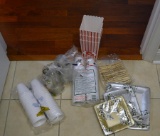 Lot of Kitchen Disposable Supplies: Plates, Bowls, Cups, Etc