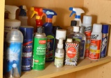 Lot of Cleaners, Sprays, Etc Etc.