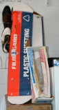 Two Boxes Of Thick Plastic Sheeting As Shown